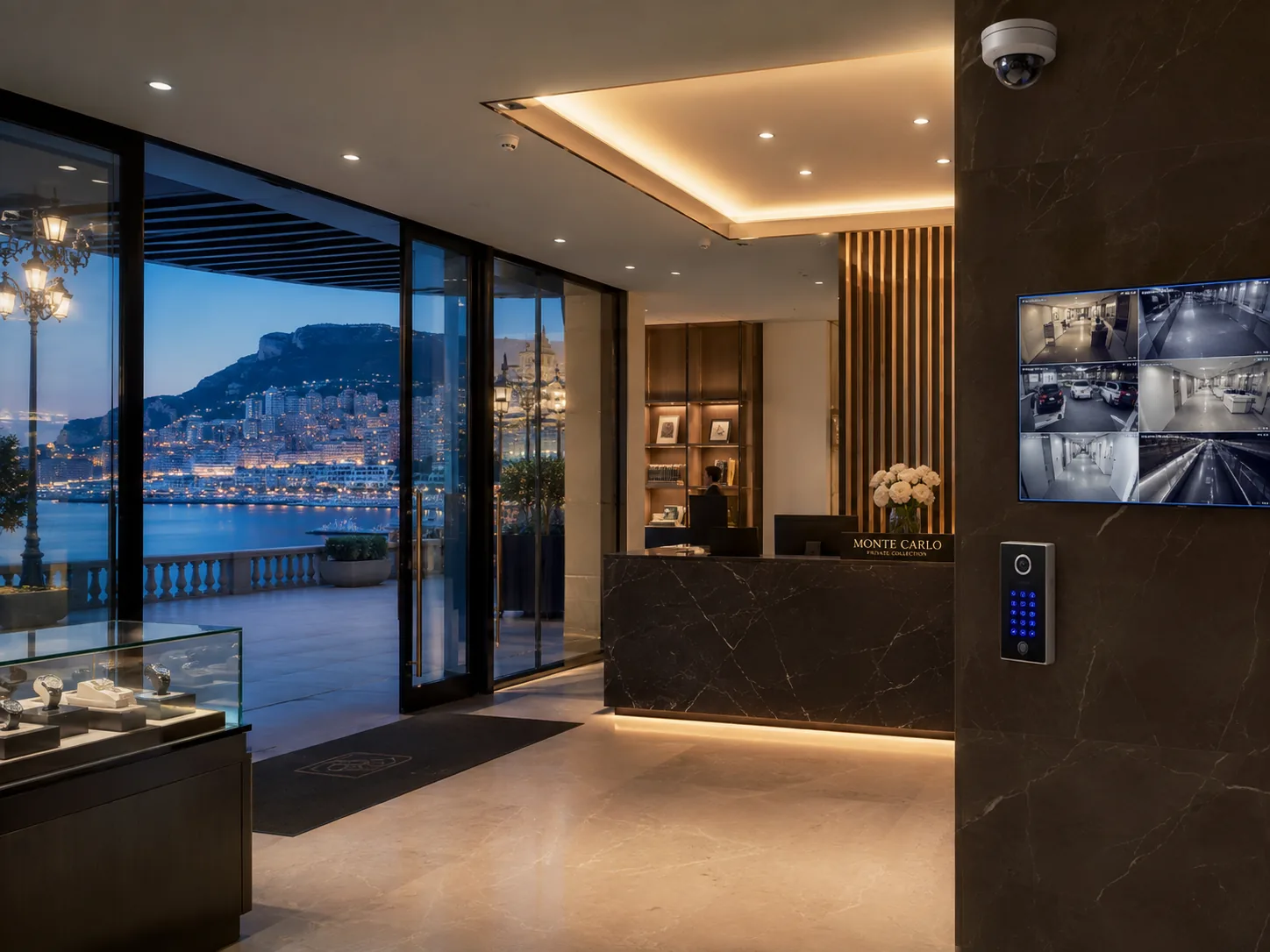 Vidéosurveillance pour commerce, boutique et bureau à Monaco